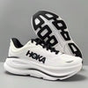 Hoka One One Bondi 9 Road Running Shoes, Breathable, Lightweight, Cushioned, Anti-Slip, Suitable For All Seasons, White, All Day Comfort